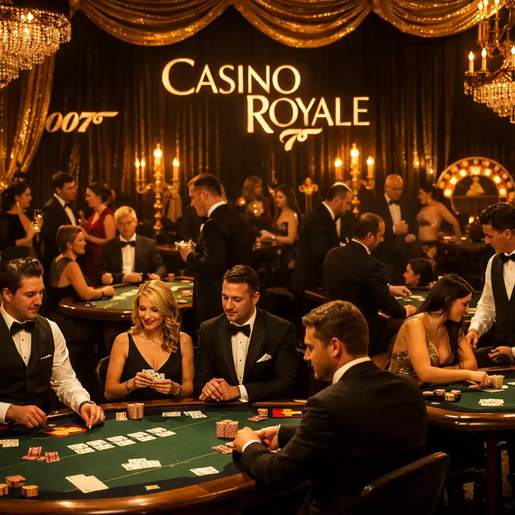 Gala jubileuszowa sektora finansowego w Warszawie w stylu Casino Royale