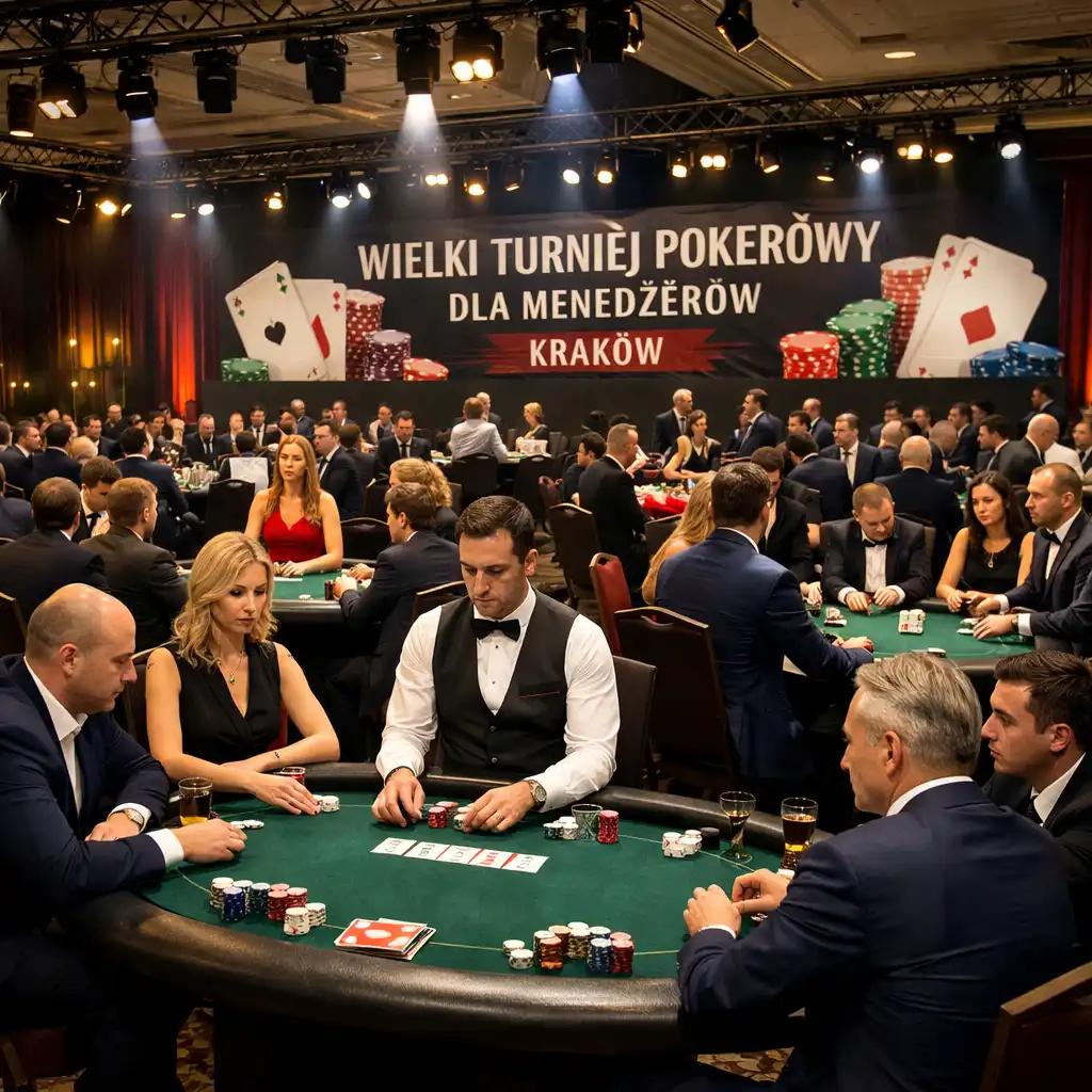 Ogólnopolski teambuilding dla menedżerów w Krakowie z wieczornym turniejem pokerowym